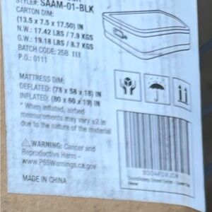 Premium Black Mattress by [Brand]